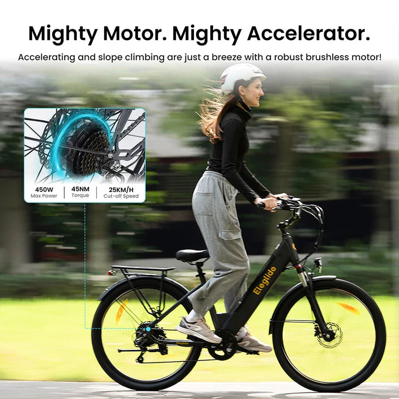 Eglide T2 elektriskais velosipēds Eglide T2 elektriskais velosipēds